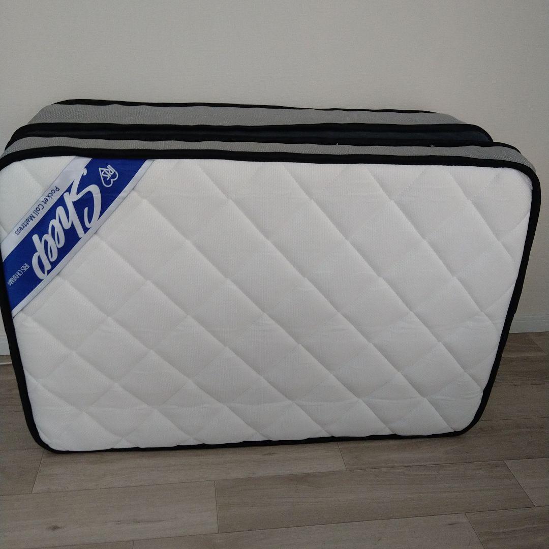 アイリスオーヤマ Sheep ポケットコイルマットレス　３つ折