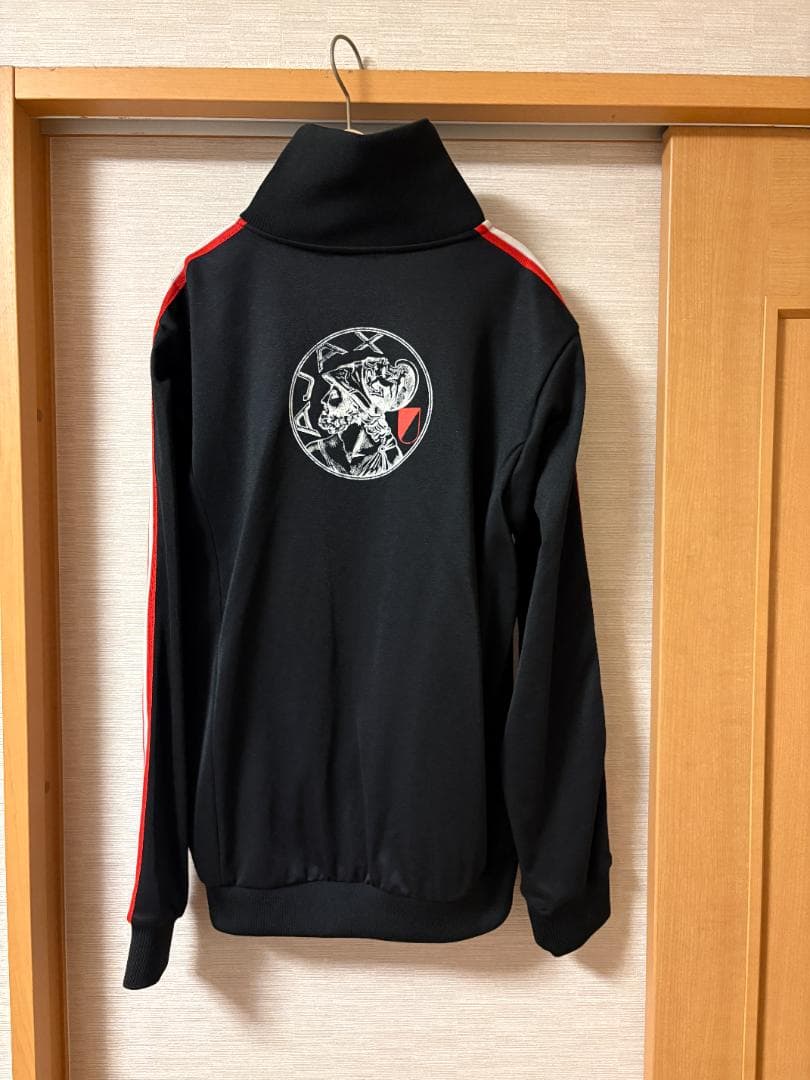 レア　adidas 　AJAX ジャージ 黒/赤　アヤックス　上下セット