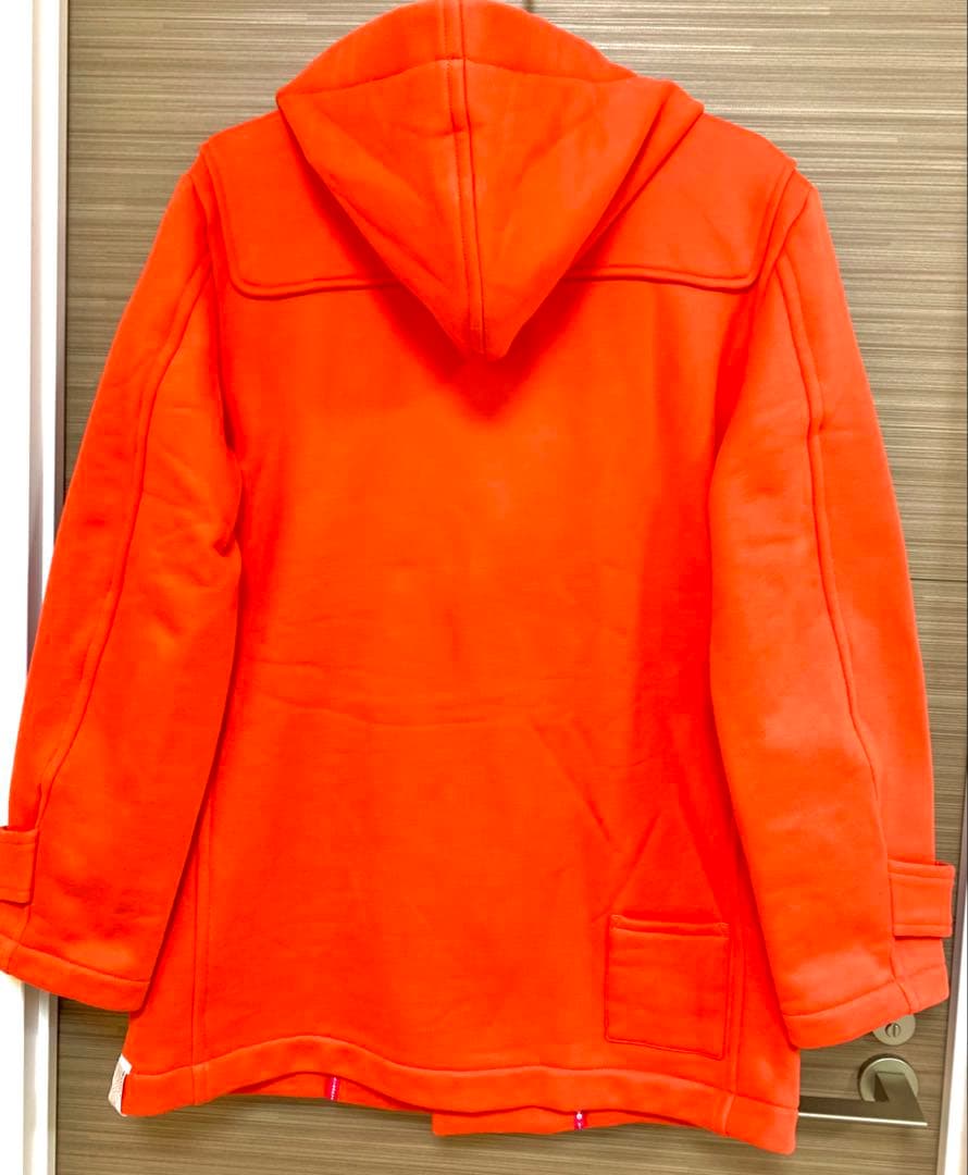 【一点モノ】オレンジ ダッフルコート ウサギロゴ付き【サンプル品レア】cune