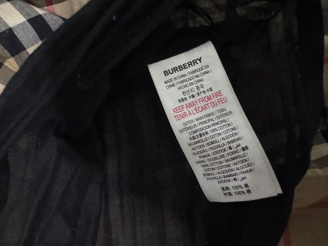 BURBERRY チェック柄 プリーツスカート