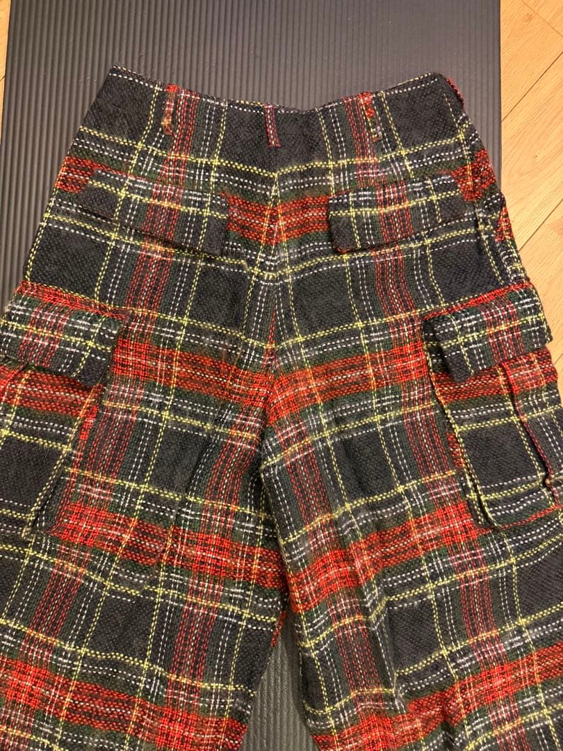 Needles H.D. BDUパンツウールシャギープラッド