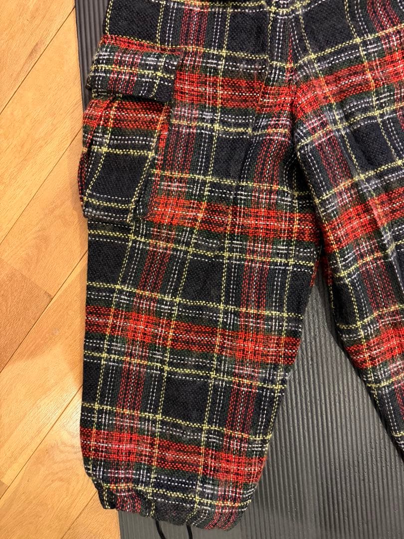 Needles H.D. BDUパンツウールシャギープラッド