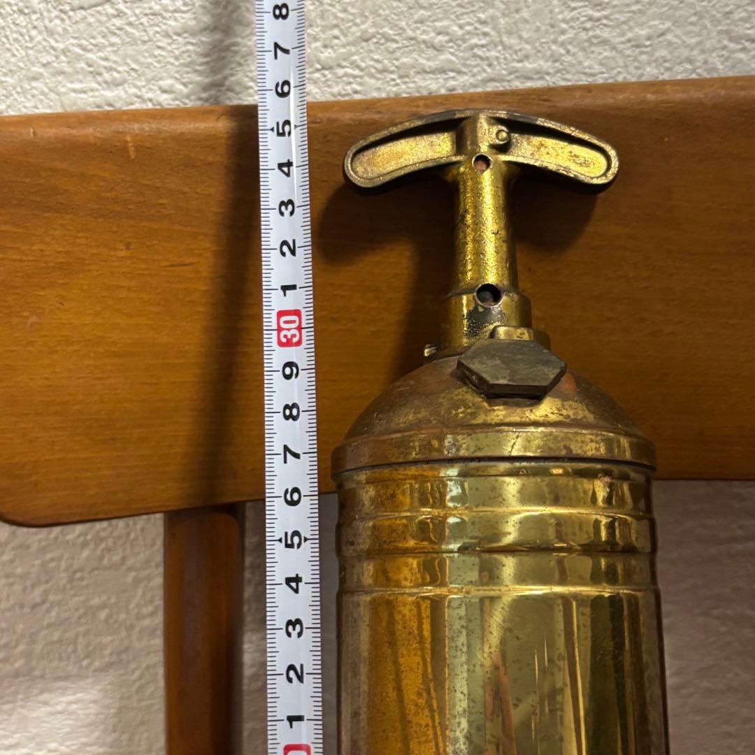 ヴィンテージ真鍮消火器FIREEXTINGUISHER 　アンティーク