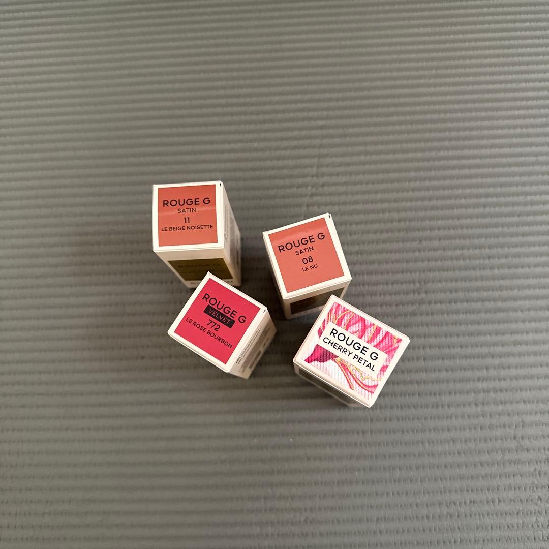 GUERLAIN リップケース+リップシェード3本