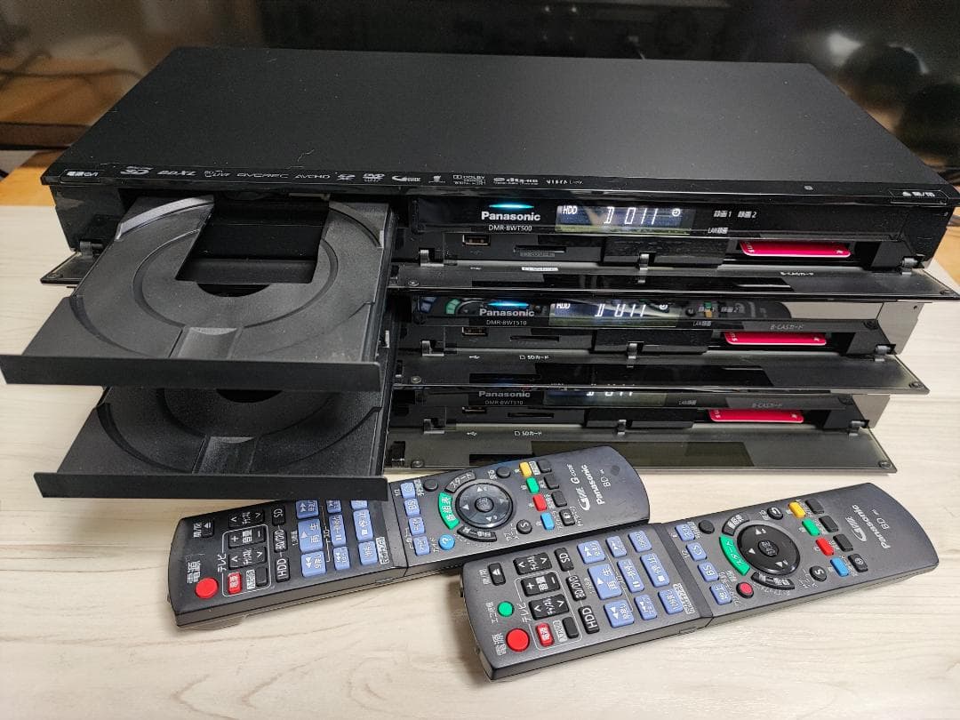 Panasonic ブルーレイレコーダー DMR-BWT510/500