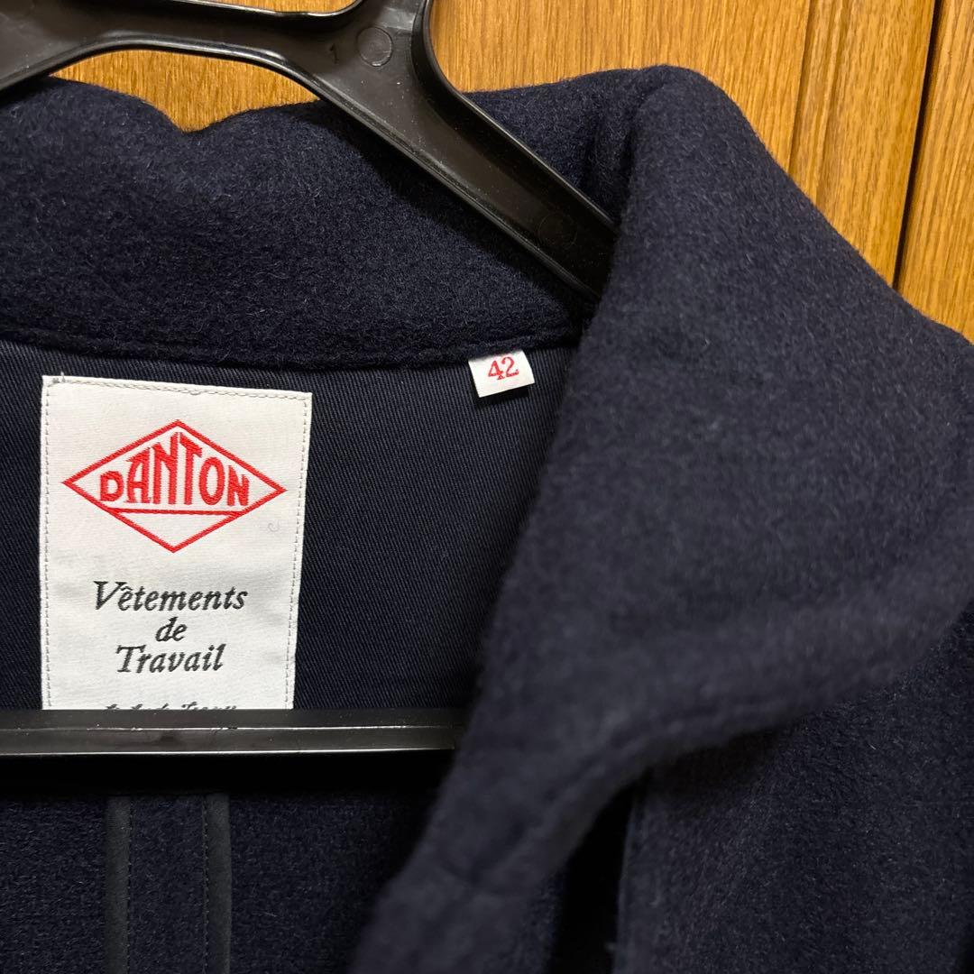 【新品】ダントン　WOOL PILE ROUND COLLAR JACKET