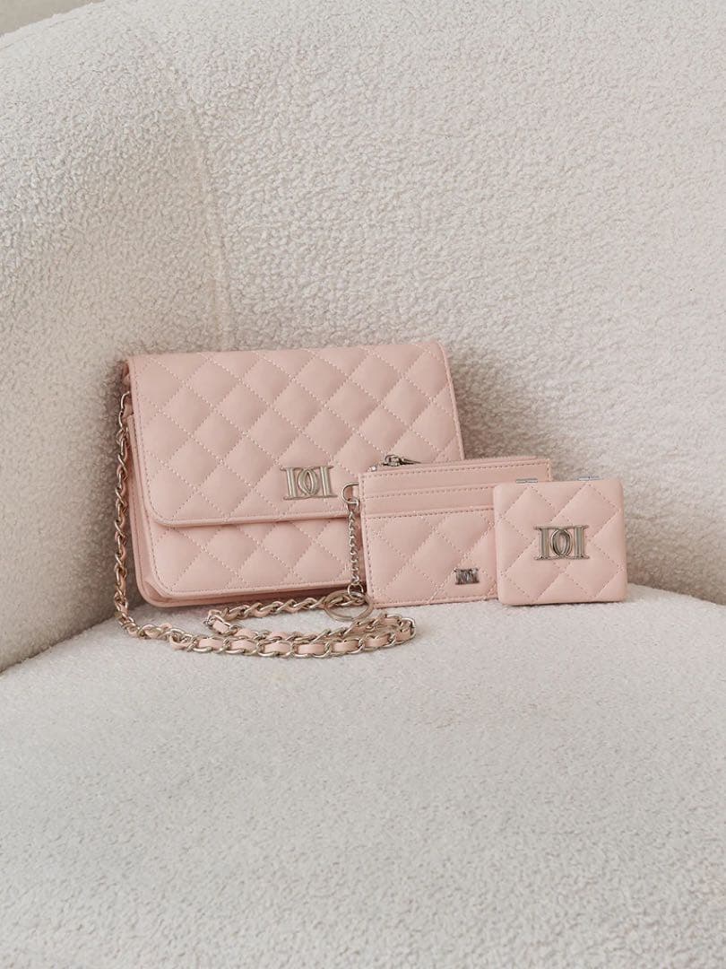 Darich DDロゴキルティングトラベルセット PNK ウォレットバッグ