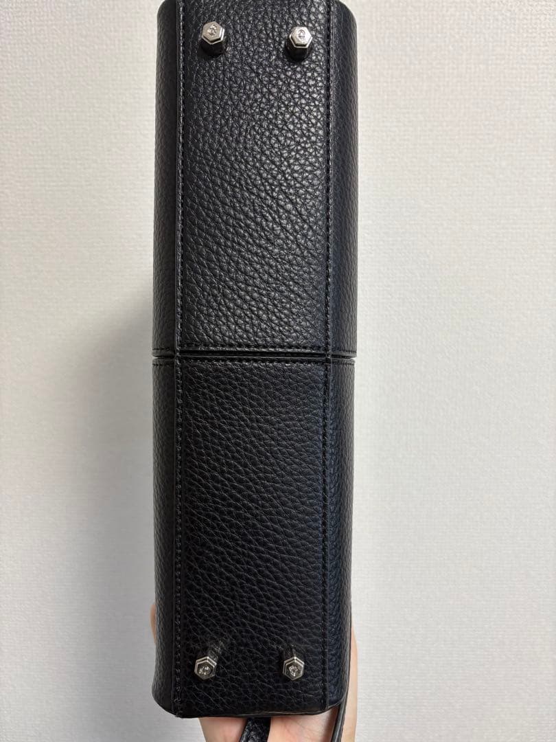 Cafune ブラック ショルダーバッグ