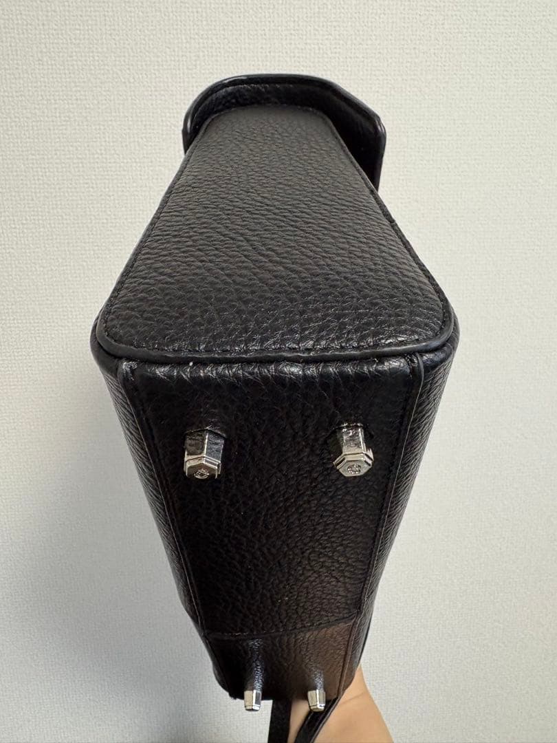 Cafune ブラック ショルダーバッグ