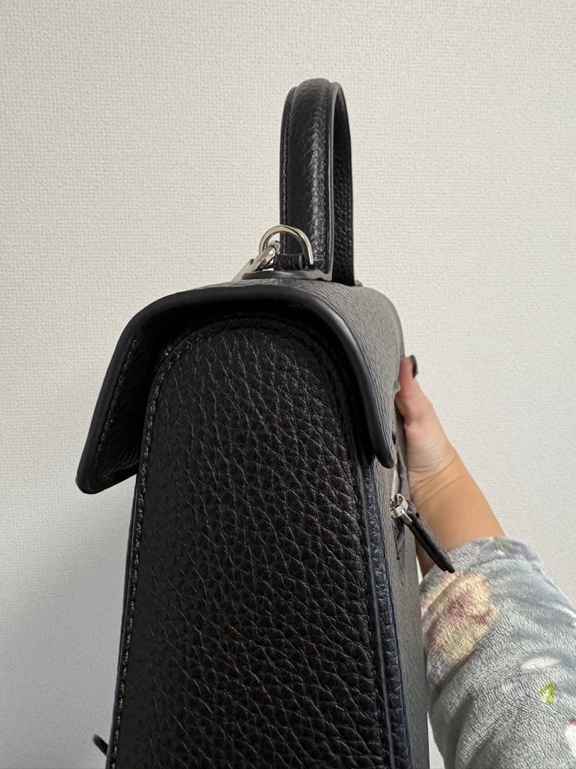 Cafune ブラック ショルダーバッグ