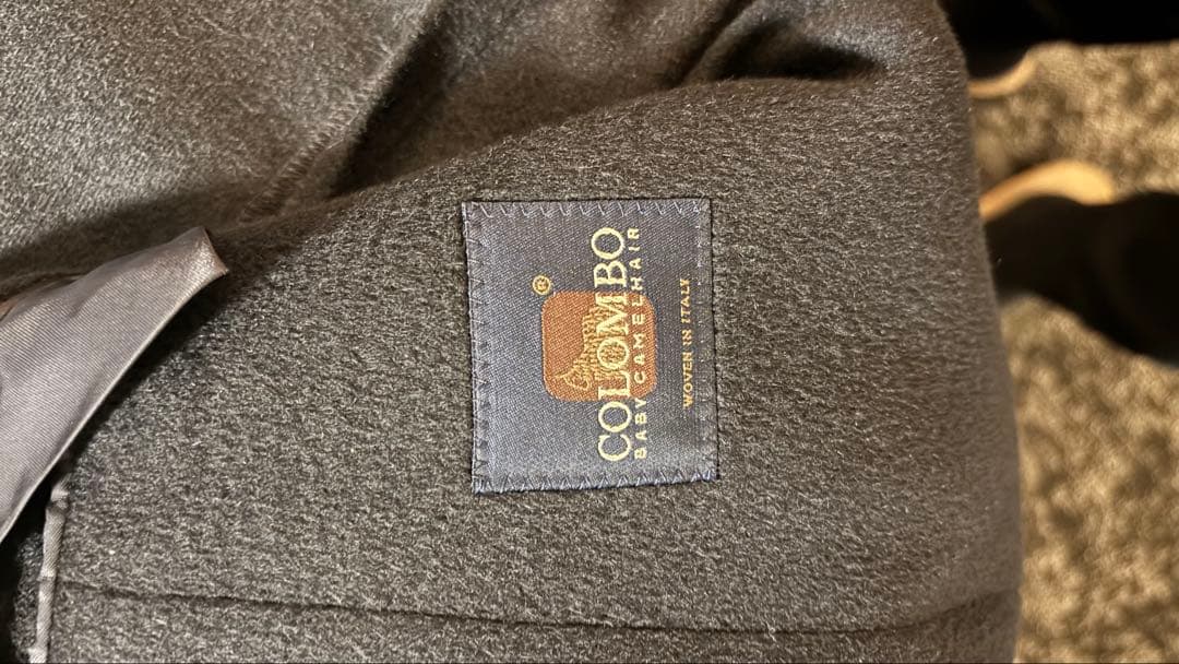 TOMORROW LAND チェスターコート キャメル