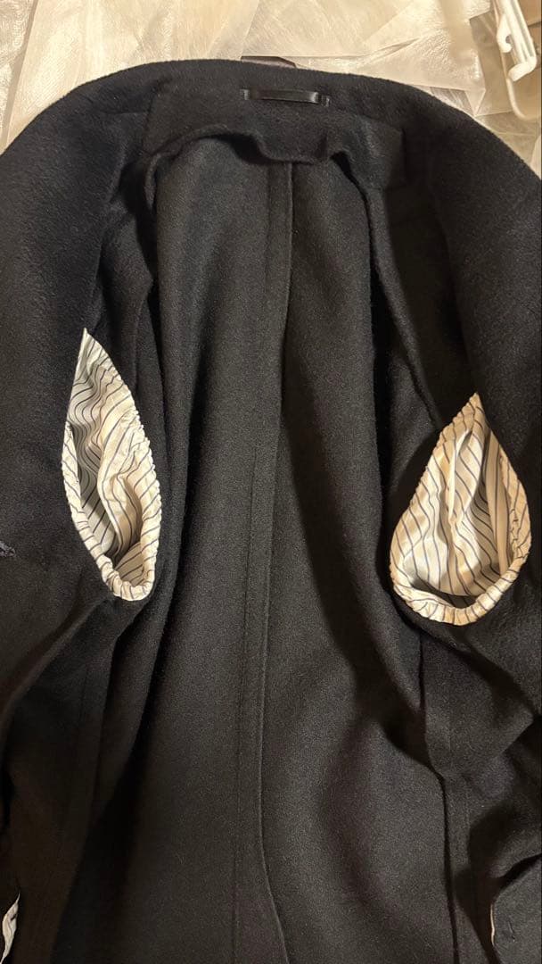 TOMORROW LAND チェスターコート キャメル