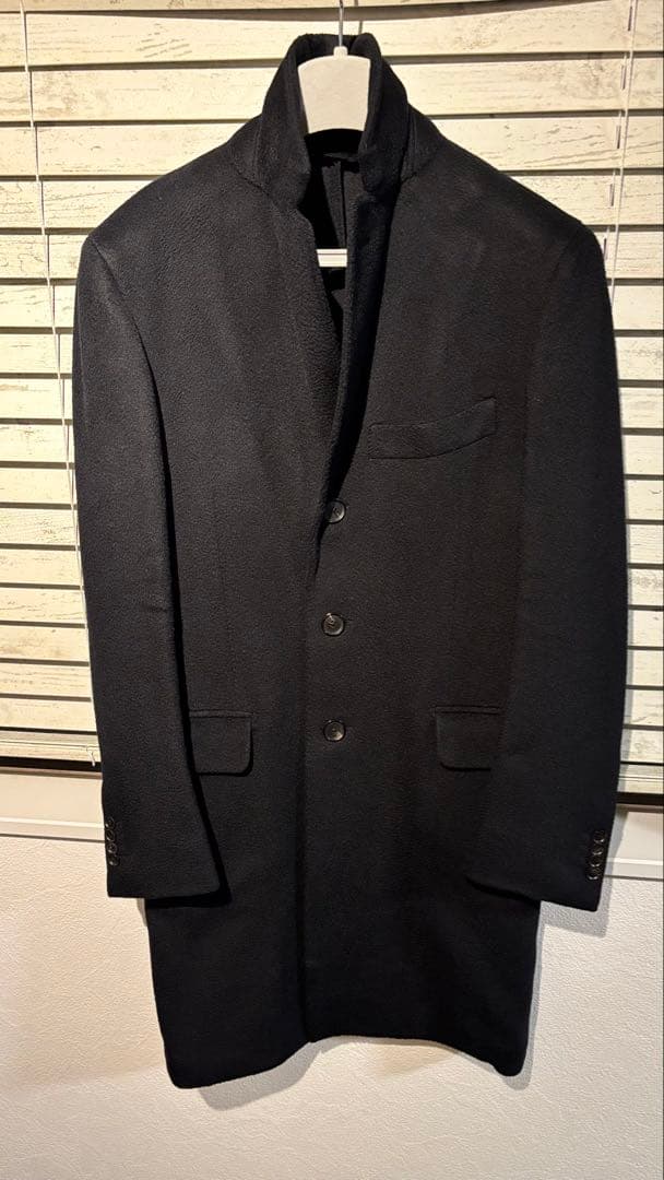 TOMORROW LAND チェスターコート キャメル