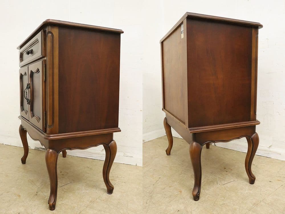 【H.shop】カリモク【コロニアル】猫脚 キャビネット・サイドボード