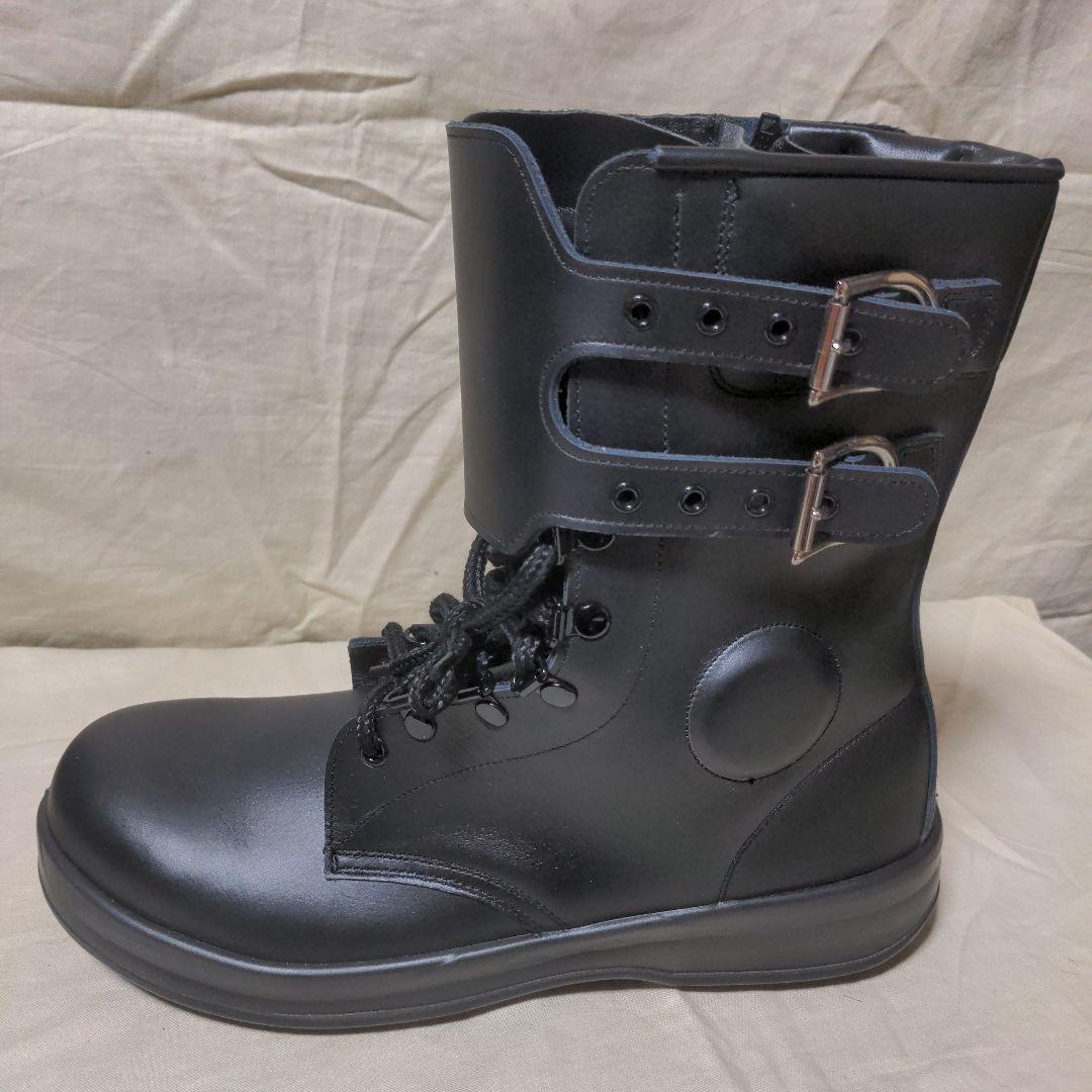 シモン製　警官　警備靴 出動靴 　半長靴　個人装備　新品未使用　通気孔　26.5