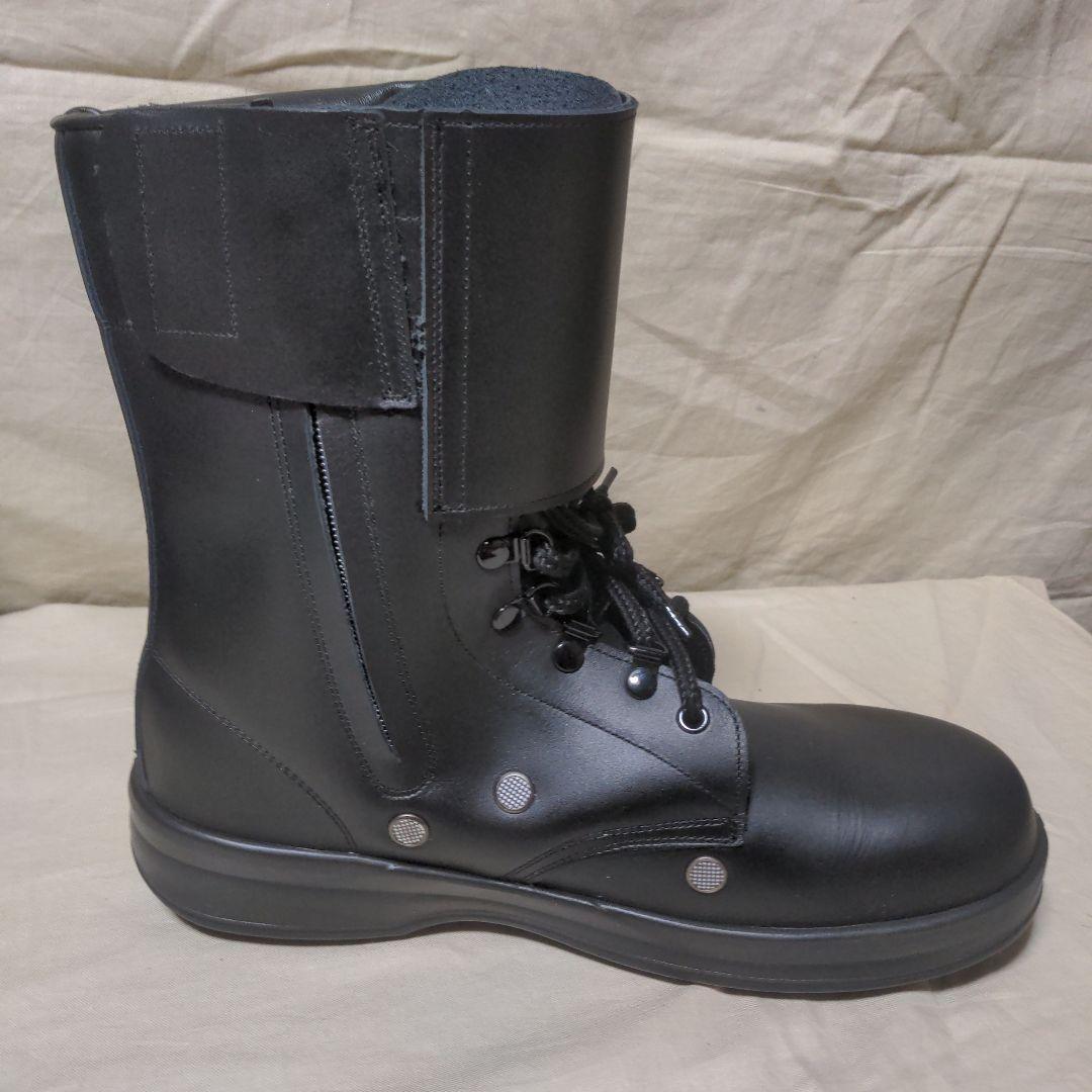 シモン製　警官　警備靴 出動靴 　半長靴　個人装備　新品未使用　通気孔　26.5