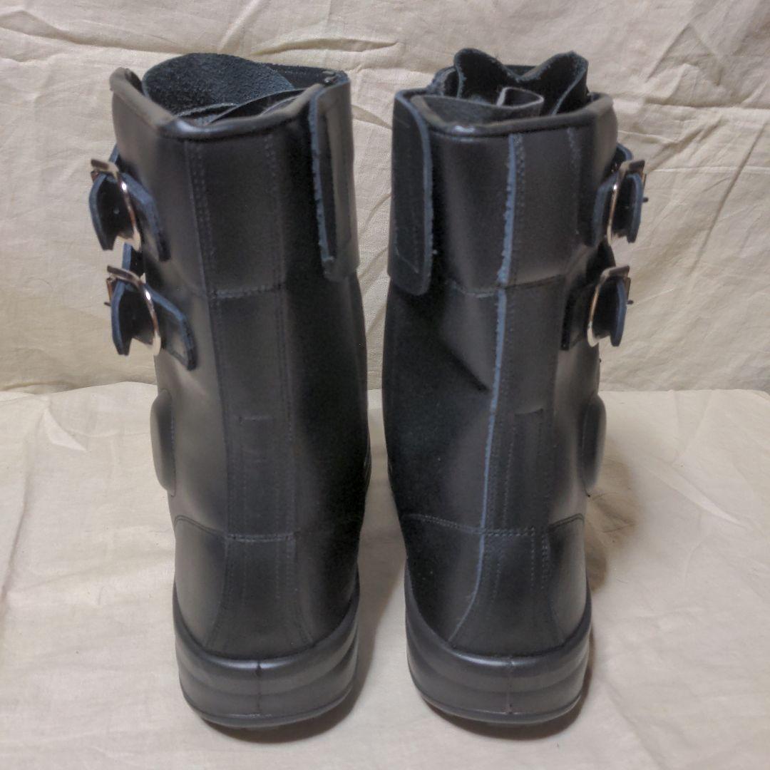 シモン製　警官　警備靴 出動靴 　半長靴　個人装備　新品未使用　通気孔　26.5