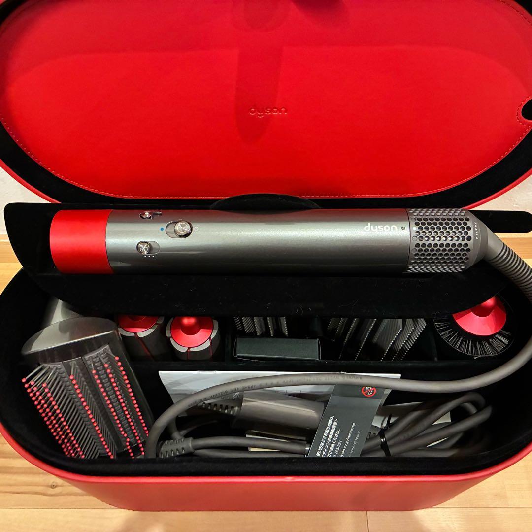 展示品‼️Dyson ダイソン エアラップ HS01 ニッケルレッド