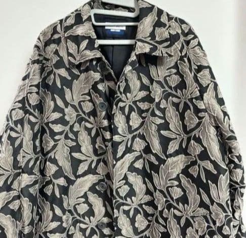 MAISON SPECIAL リーフジャガードプライムオーバーステンカラーコート