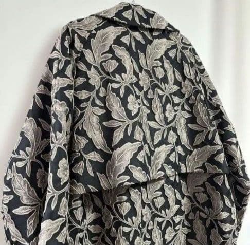 MAISON SPECIAL リーフジャガードプライムオーバーステンカラーコート