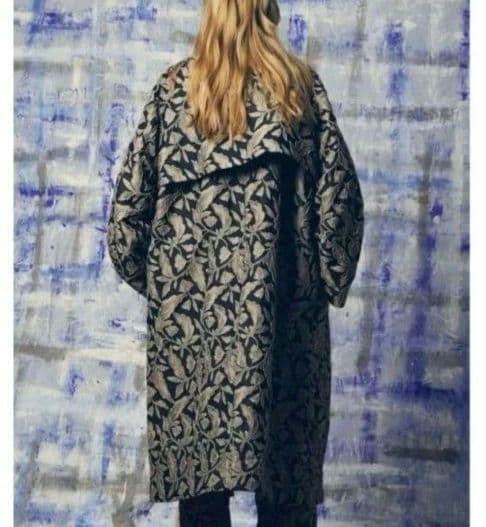 MAISON SPECIAL リーフジャガードプライムオーバーステンカラーコート