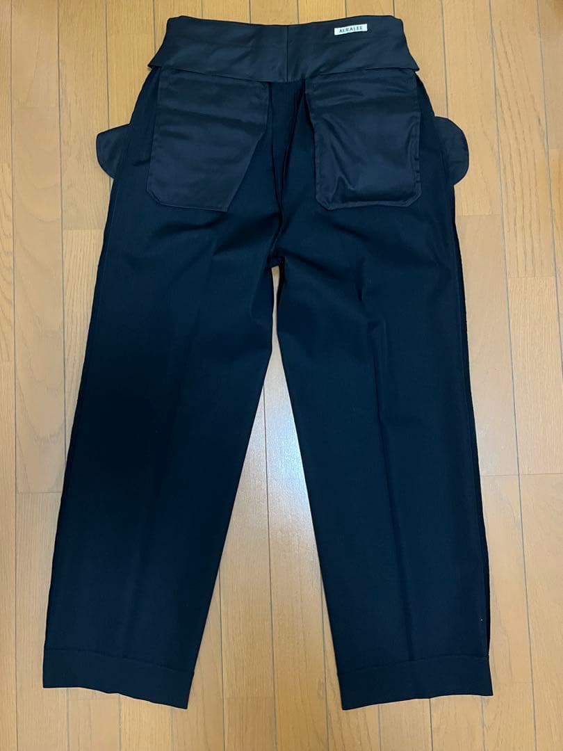 AURALEE LIGHT TWO-TUCK SLACKS サイズ3