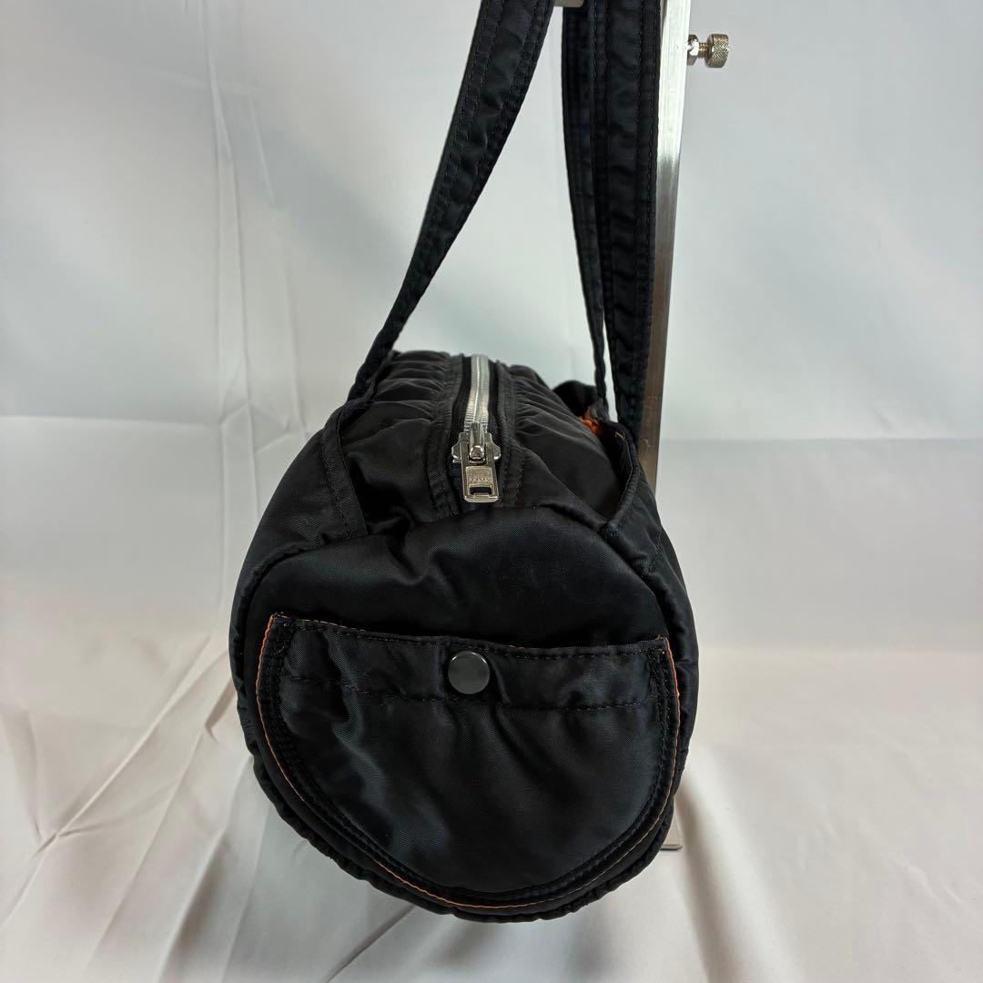 [未使用級] PORTER タンカー ドラムバッグ s ミニボストン