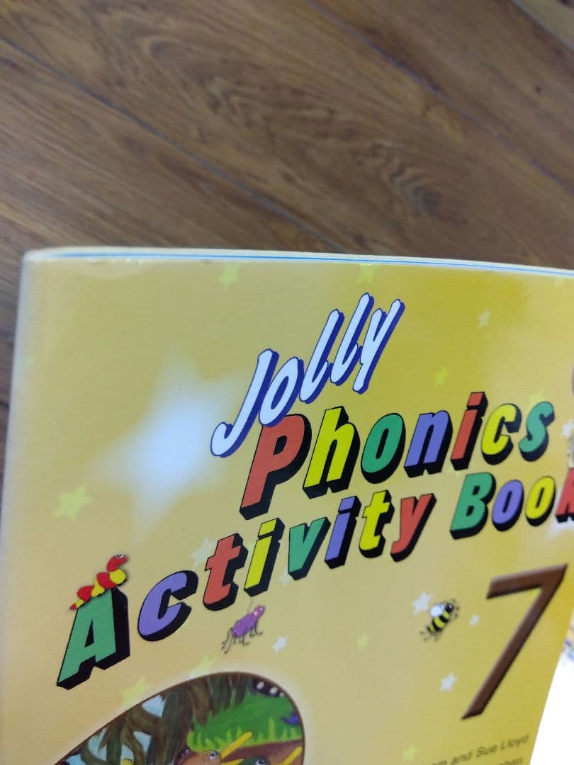 [新品　未使用]　Jolly Phonics Activity Book 1-7