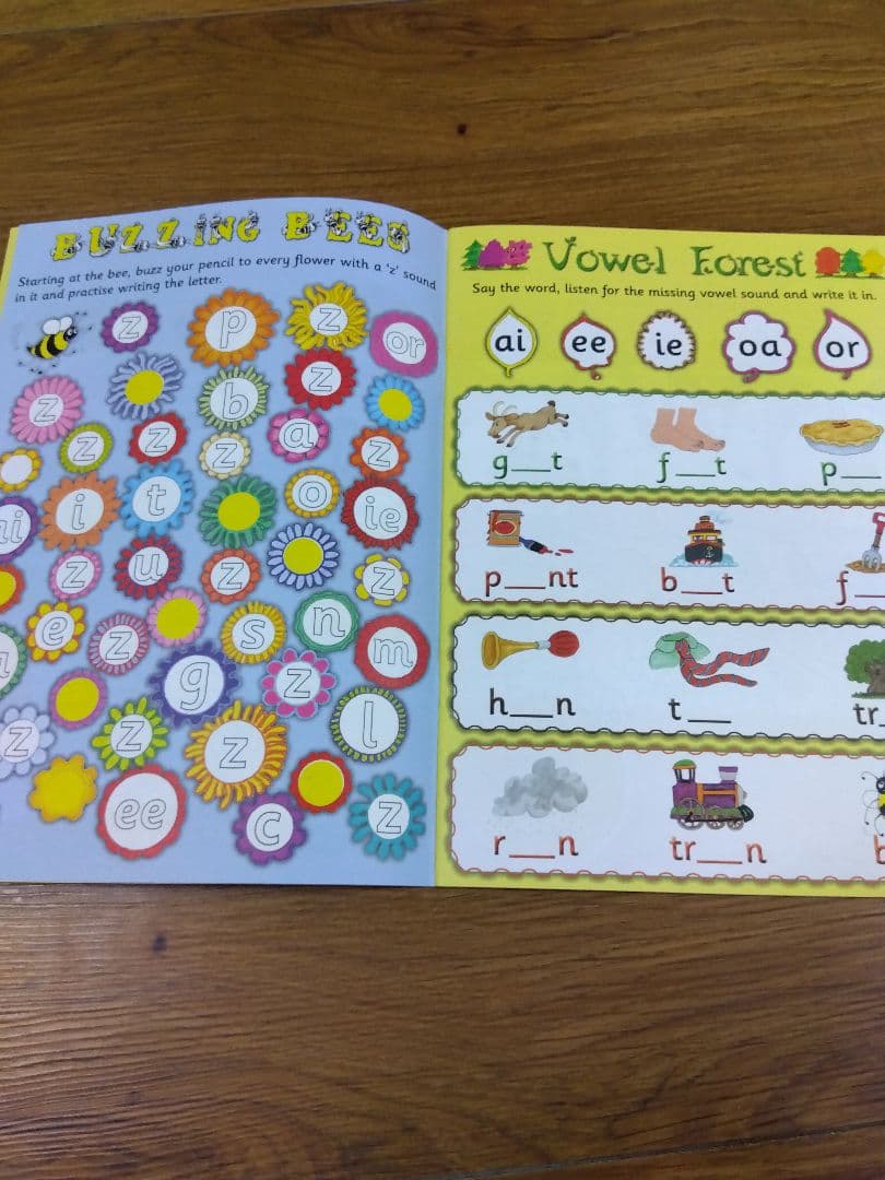 [新品　未使用]　Jolly Phonics Activity Book 1-7