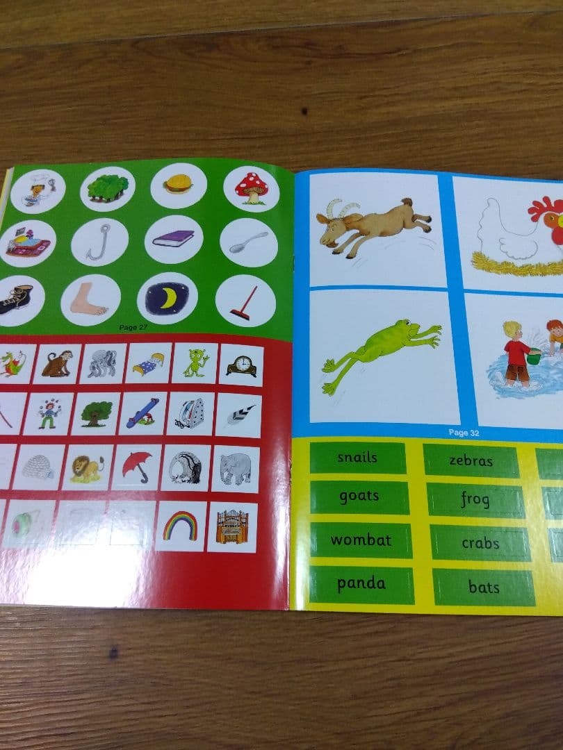 [新品　未使用]　Jolly Phonics Activity Book 1-7
