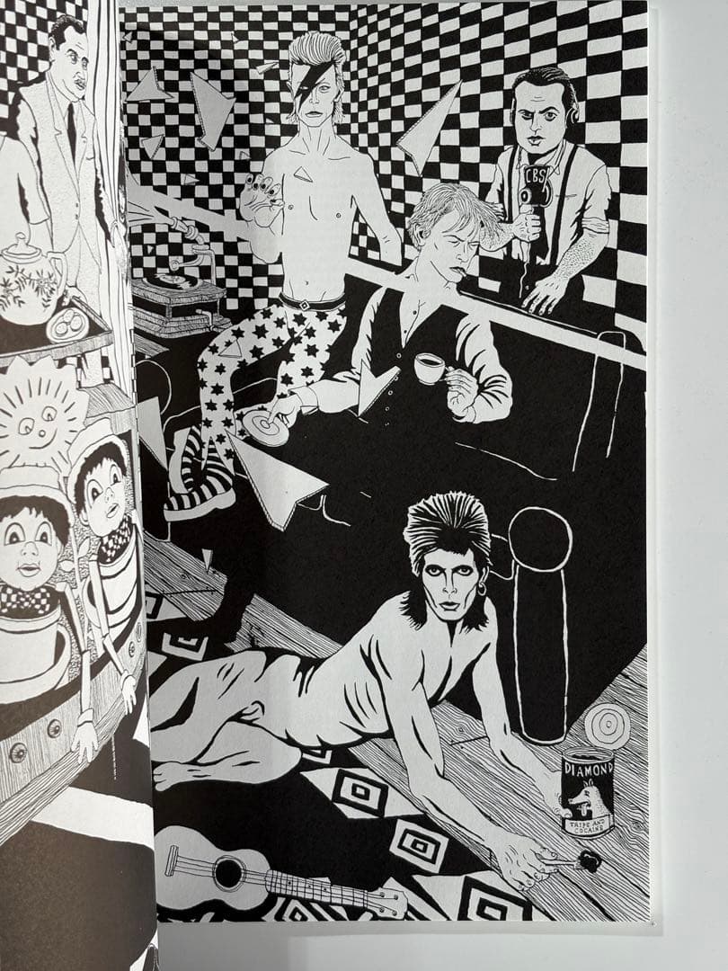 LE GUN #4 ロンドン アート雑誌 イラスト集 1970年代風