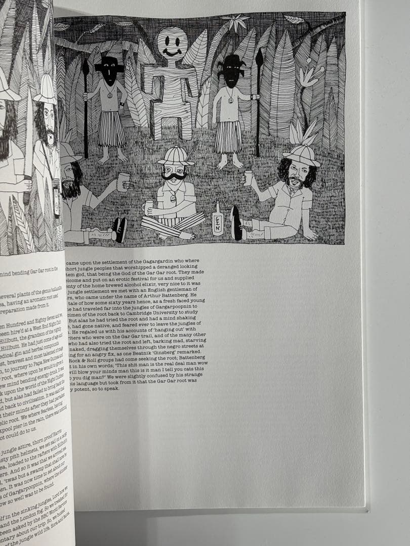 LE GUN #4 ロンドン アート雑誌 イラスト集 1970年代風