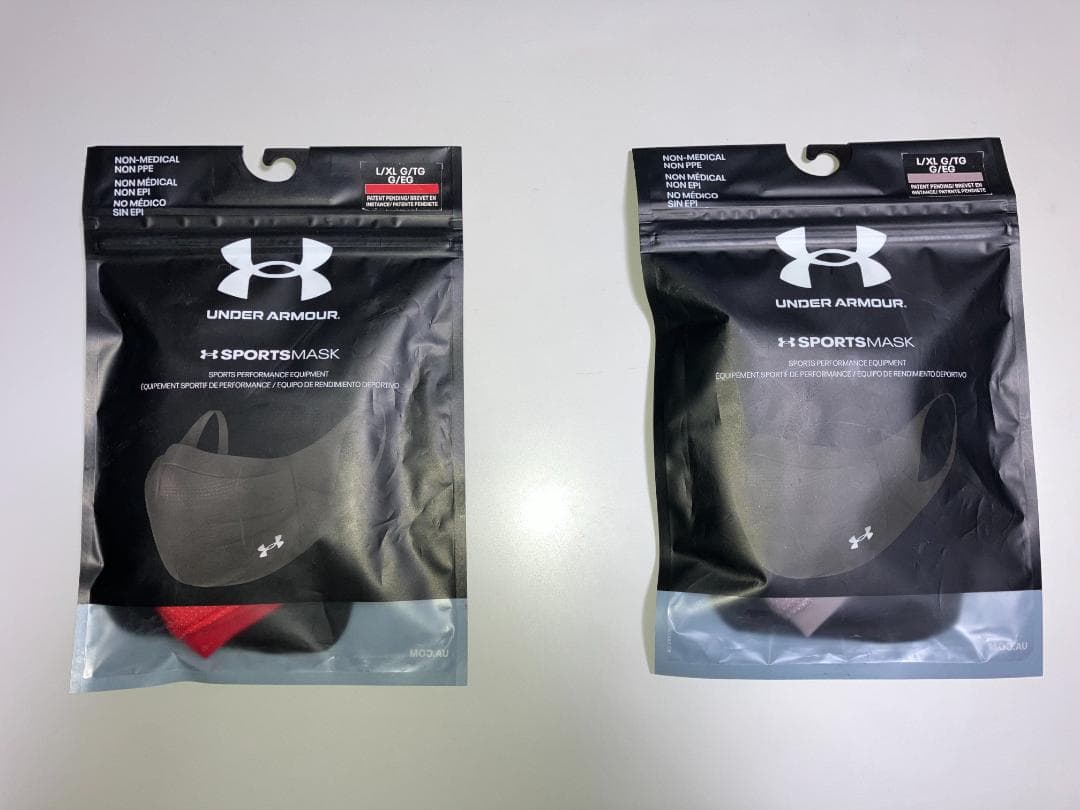 2点【新品】アンダーアーマー UAスポーツマスク 1368010 LG/XL