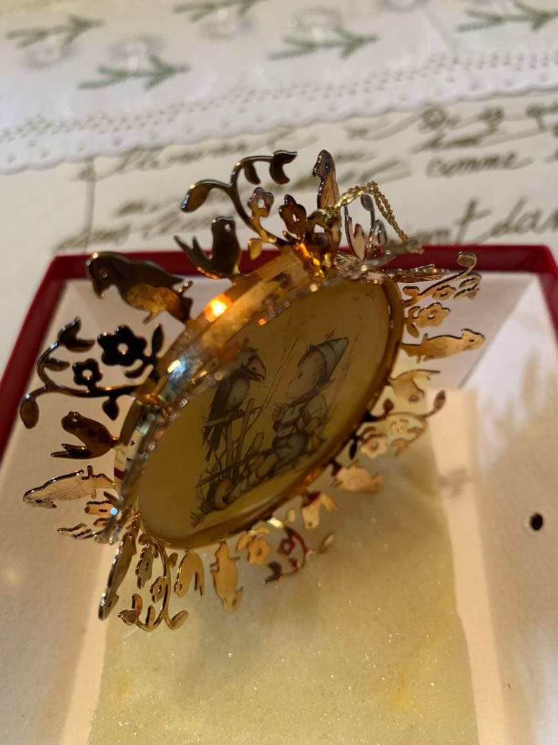 ゲーベル人形　ビンテージ24金仕上クリスマスオーナメントコレクション6個セット！