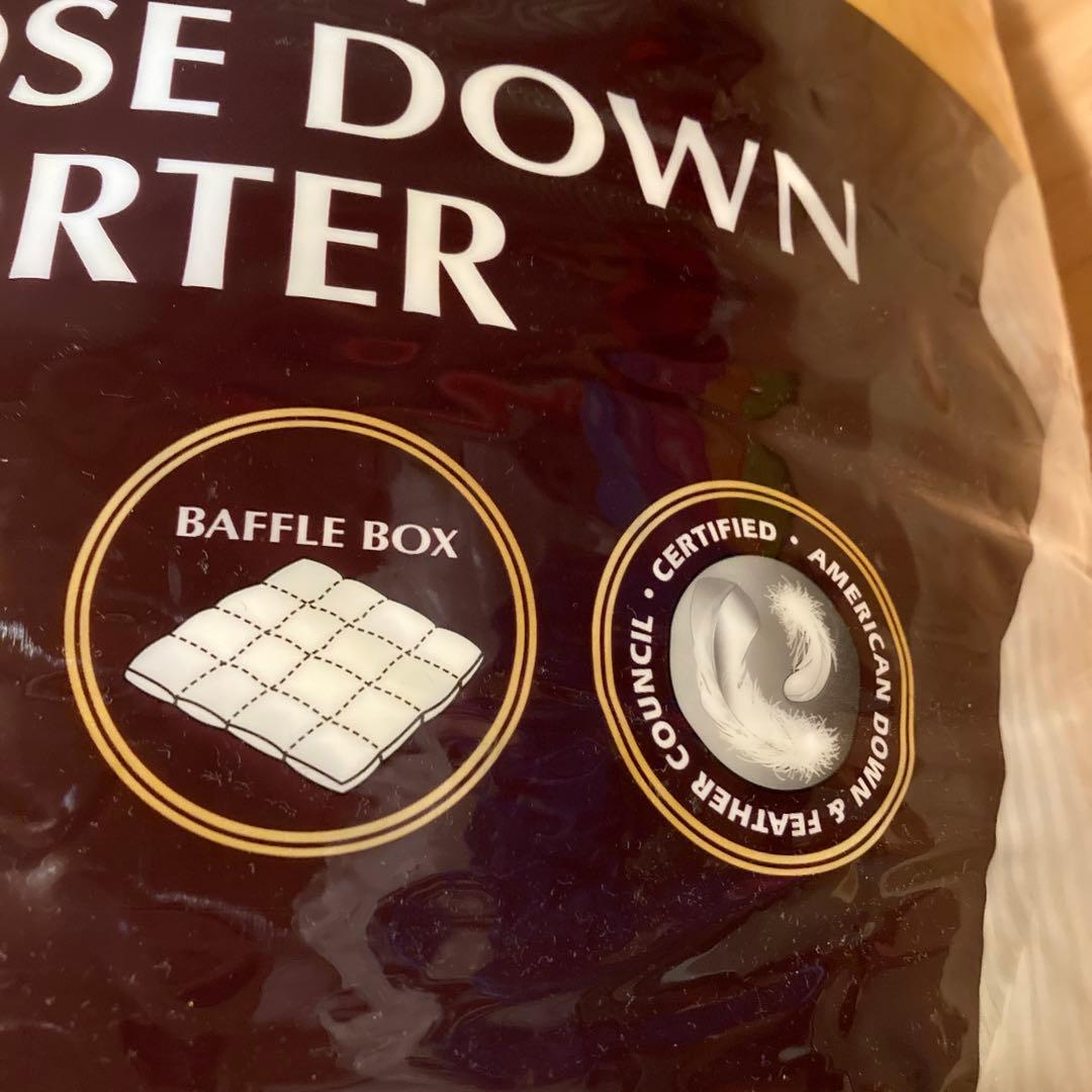 コストコ HOTEL GRAND ホワイトグースダウン掛け布団 クイーンサイズ