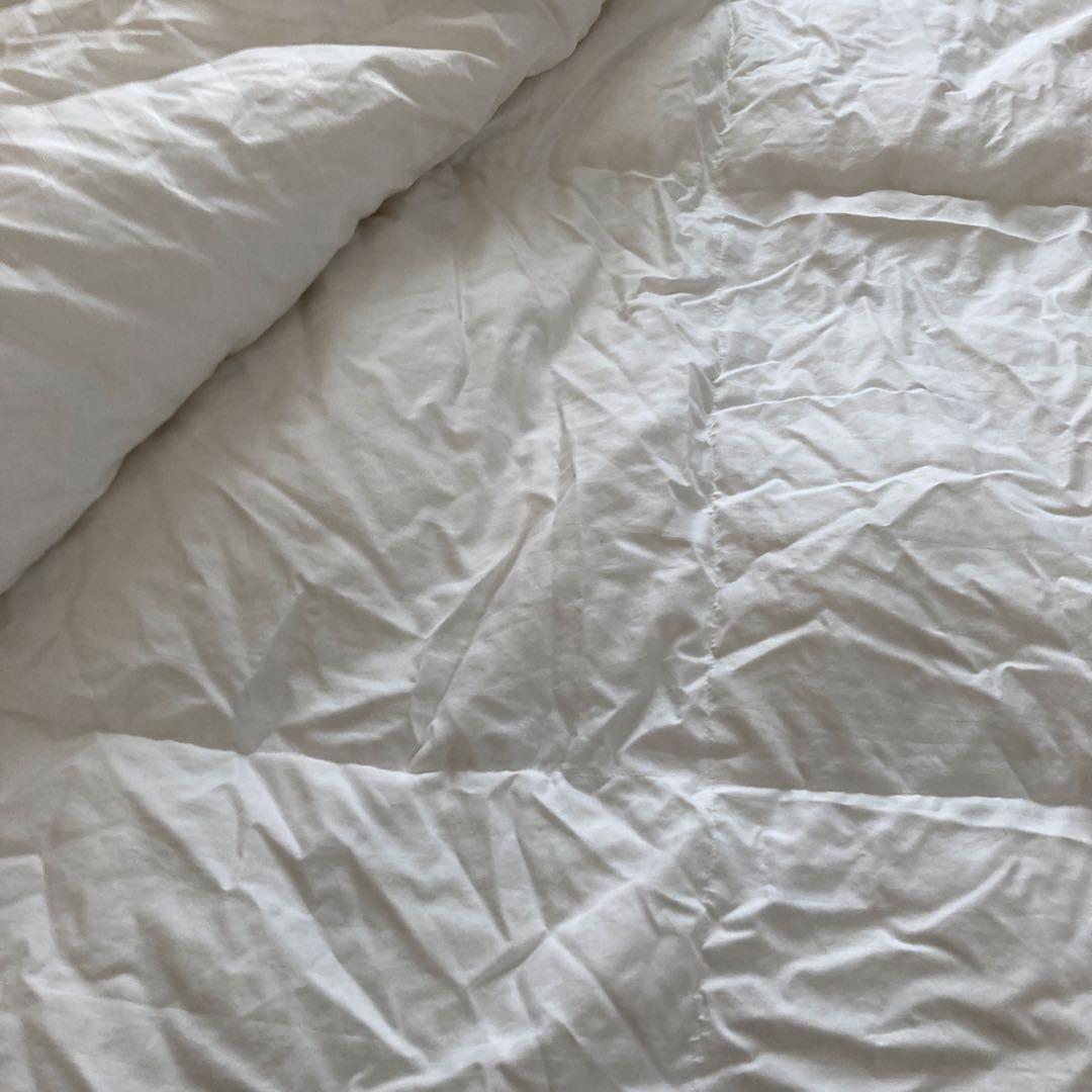 コストコ HOTEL GRAND ホワイトグースダウン掛け布団 クイーンサイズ