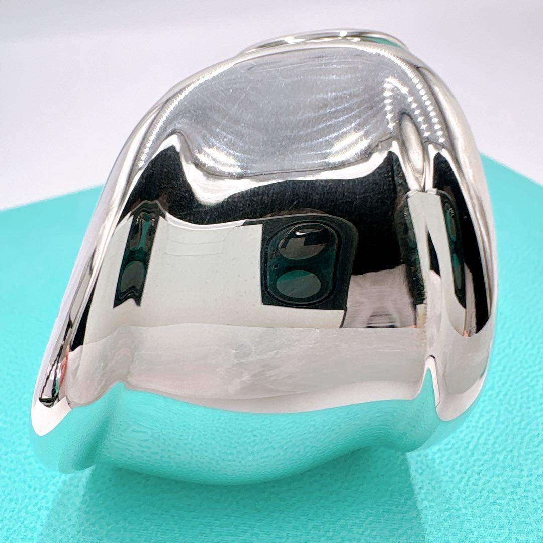 極美品 付属品付き ティファニー ボーンカフ スモール バングル シルバー925