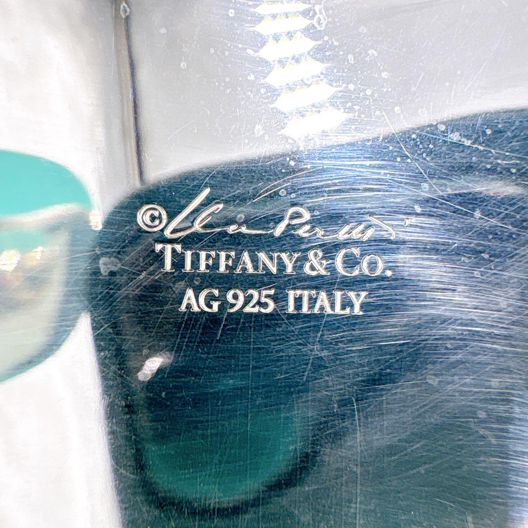 極美品 付属品付き ティファニー ボーンカフ スモール バングル シルバー925