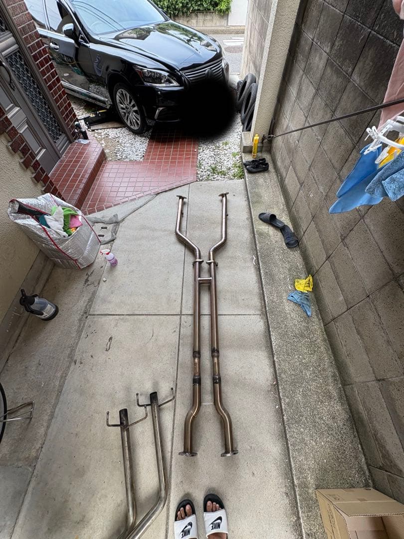 LS600hL (ロング用) 中間&フロントストレート　(専用)