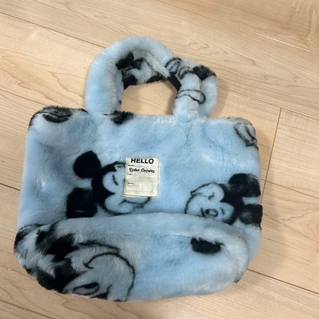 未使用　ロデオクラウンズ　ディズニー　ミッキーマウス　ファー　ジャケット