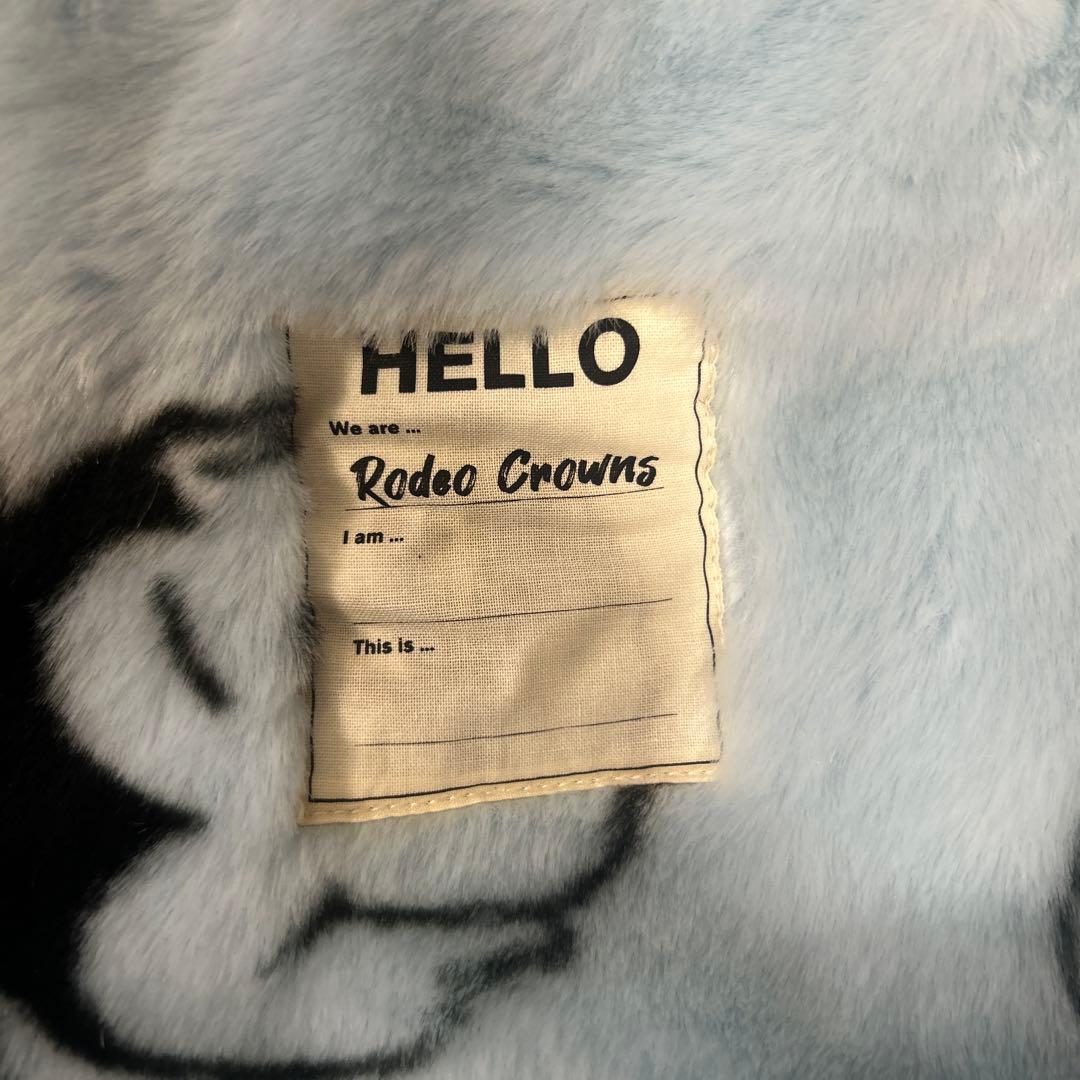 未使用　ロデオクラウンズ　ディズニー　ミッキーマウス　ファー　ジャケット