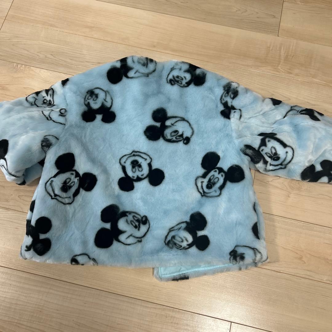 未使用　ロデオクラウンズ　ディズニー　ミッキーマウス　ファー　ジャケット