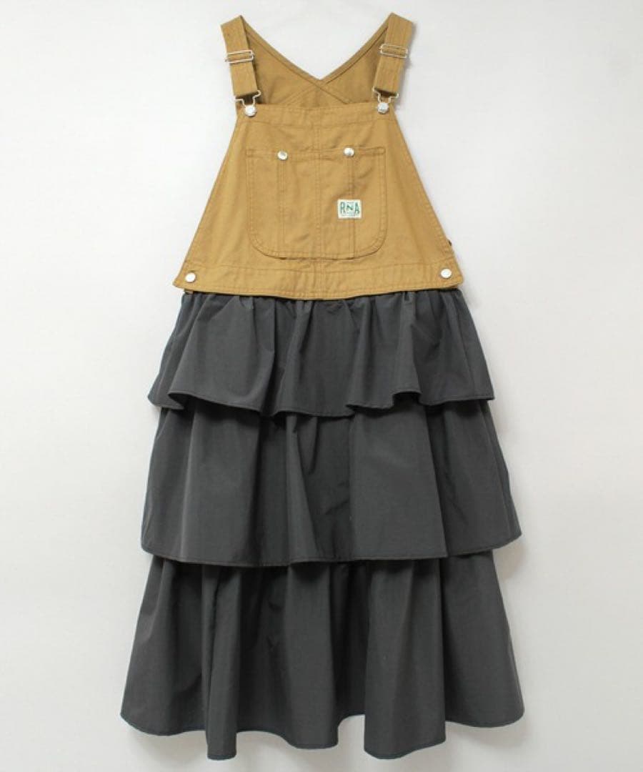 【moca⭐︎】RNA オーバーオールティアードワンピース