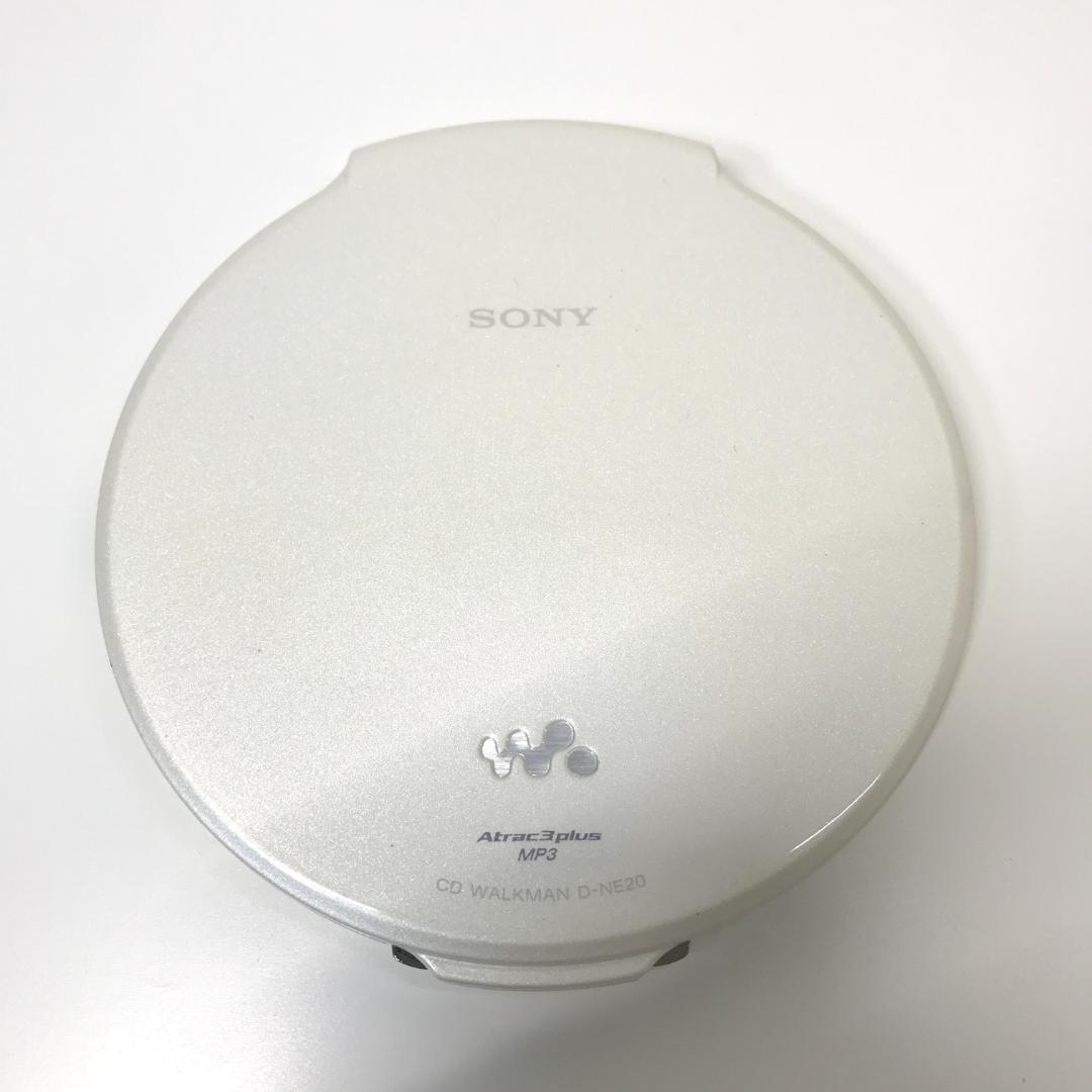 【本体美品】SONY CDウォークマン ポータブルCDプレーヤー D-NE20