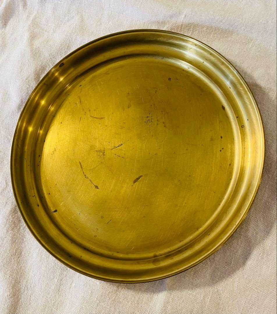 scope スコープ　あずまや　東屋　真鍮　小盆　お盆　トレー