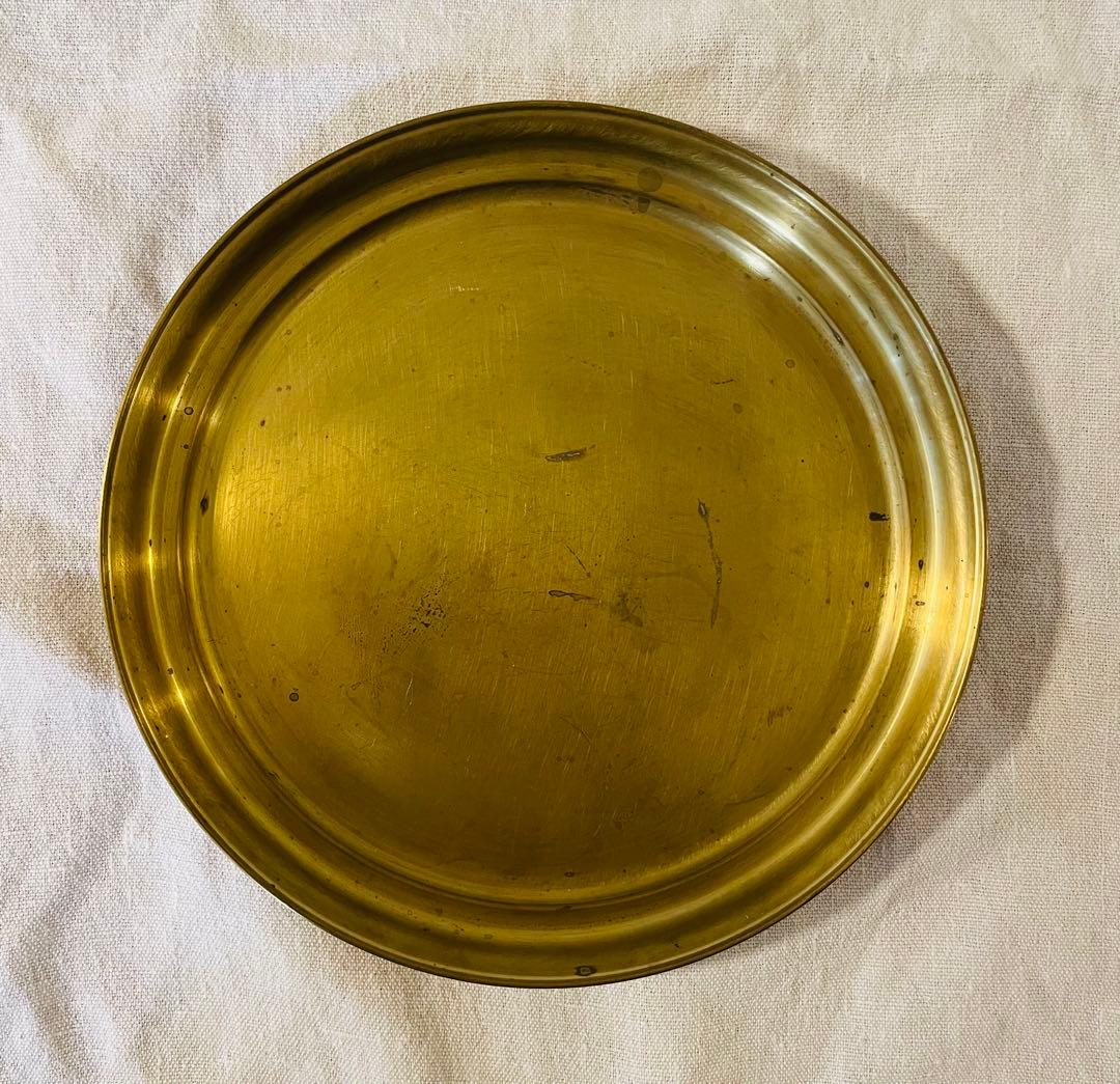 scope スコープ　あずまや　東屋　真鍮　小盆　お盆　トレー