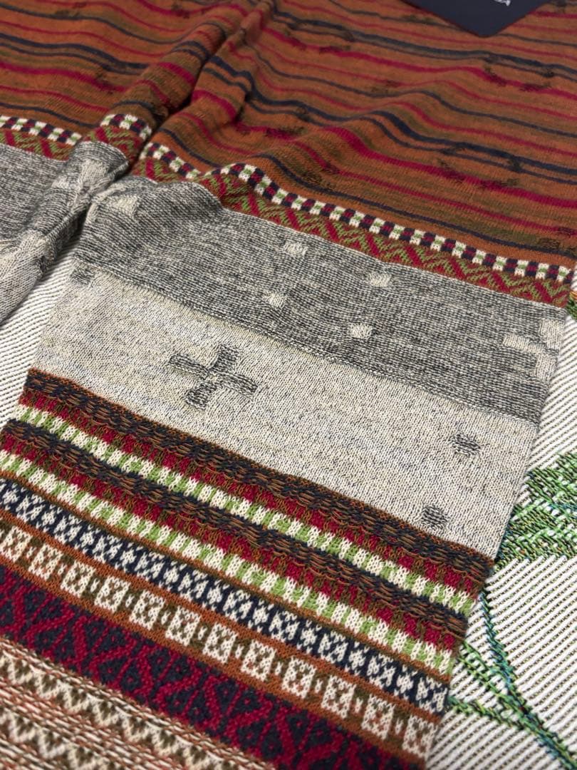 あずき　FUGAFUGA 新品未使用未試着　コットンシルク混レギンス