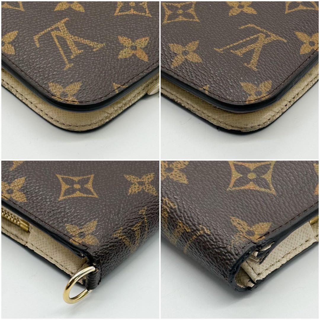 美品 ルイヴィトン ポルトフォイユ アンソリット モノグラム 二つ折り 長財布