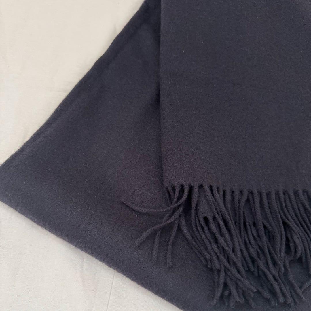 Johnstons【ジョンストンズ】 正規品 カシミア大判ストール ネイビー