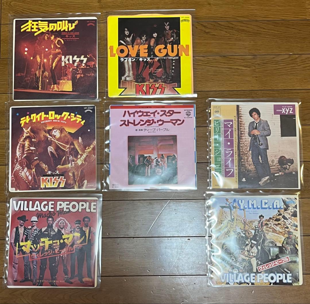 レコードLP　クイーン　キッス　EPおまけ付き